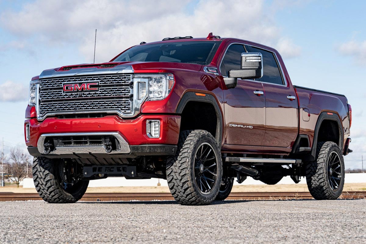 GMC Sierra 2500 HD Suspension Lift Kit - Rough Country - 5 Inch Lift Kit | NTD | V2 - '20-'25